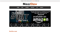 Desktop Screenshot of nesdev.com