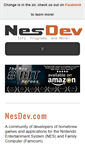 Mobile Screenshot of nesdev.com